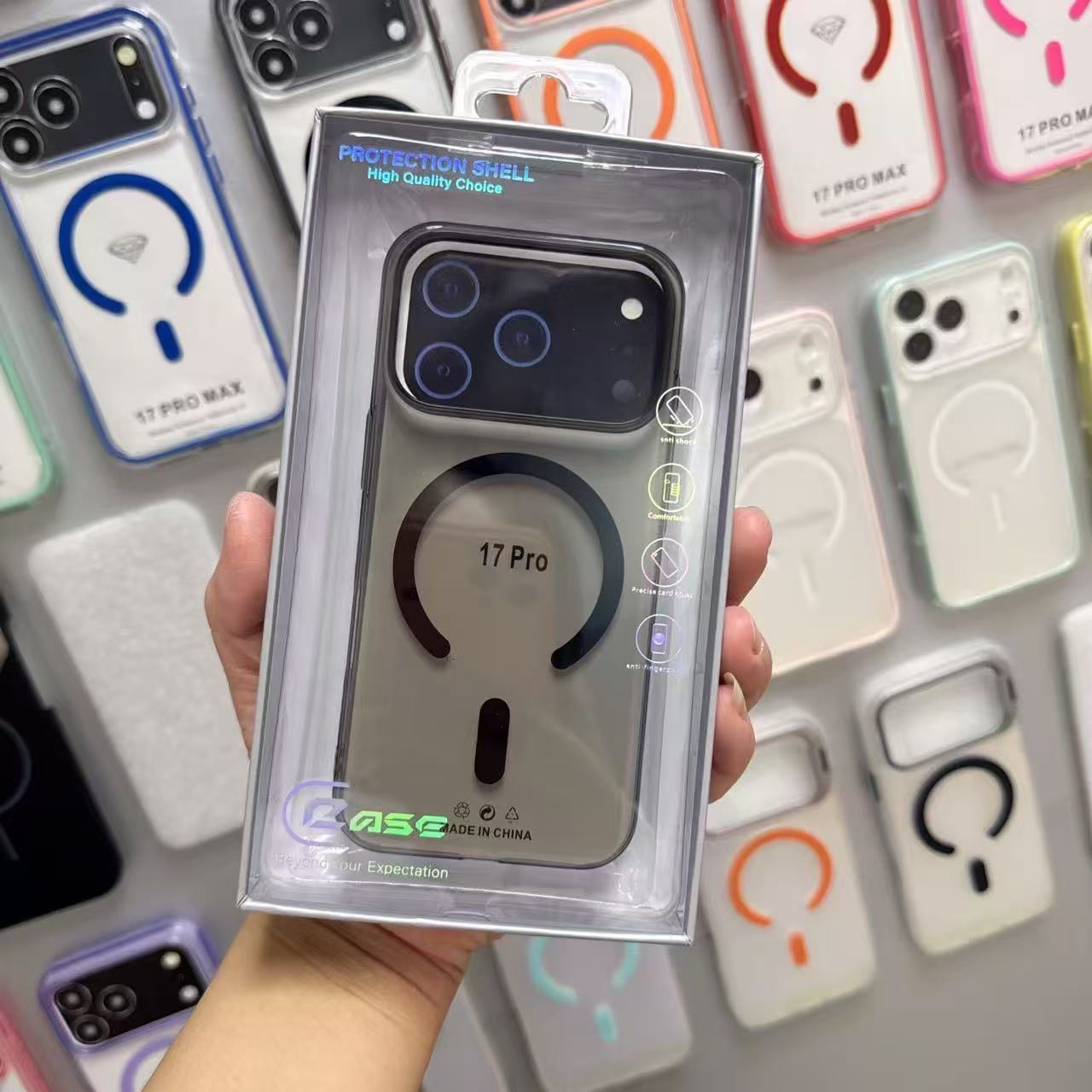 磁吸手機殼・透明款